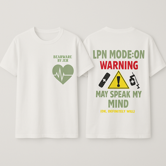 LPN Mode: On Warning Tee