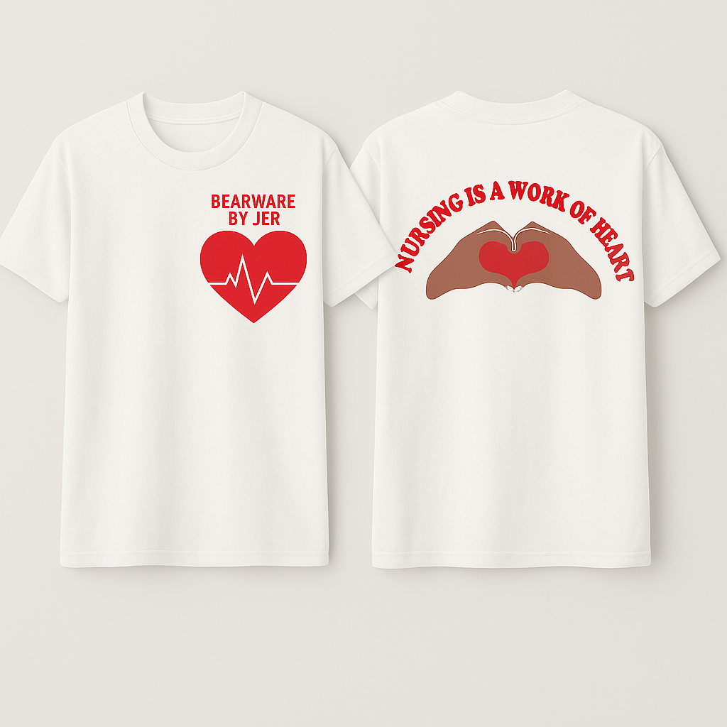 Nursing Is a Work of Heart Tee