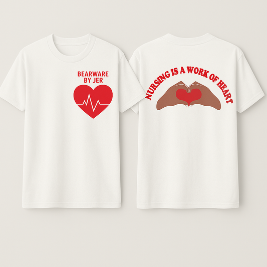 Nursing Is a Work of Heart Tee