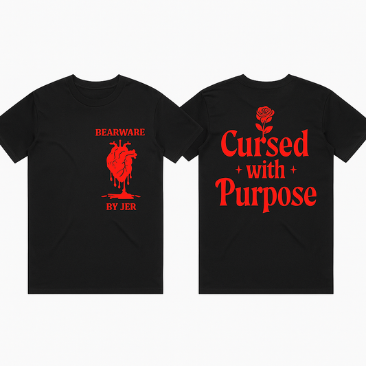 Bearware by Jer – Cursed With Purpose Tee