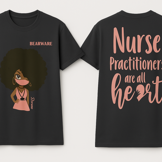 NP – Cute Stethoscope Script Tee