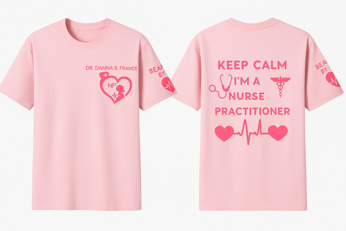 Nurse practitioner Keep Calm Tee