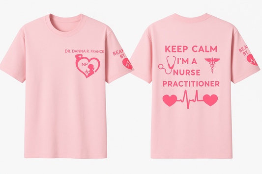 Nurse practitioner Keep Calm Tee