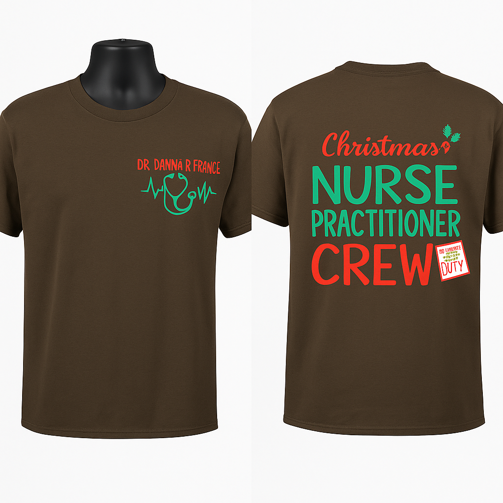 Christmas Nurse Practitioner Tee